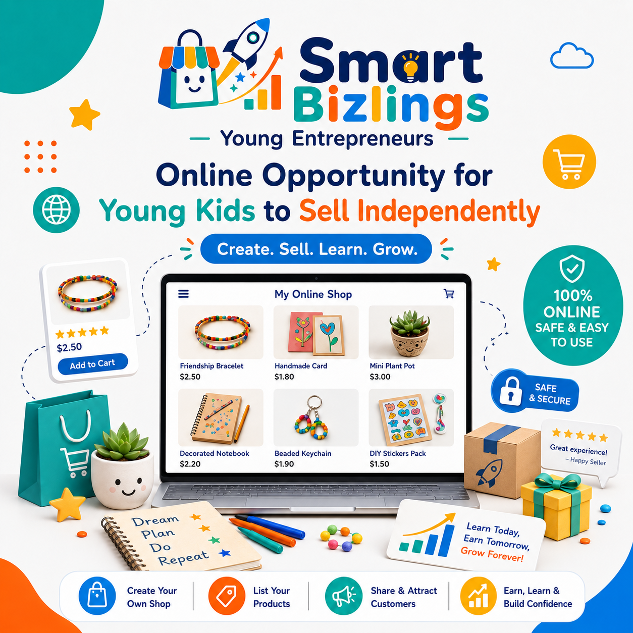 Smart Bizlings — Kids Marketplace